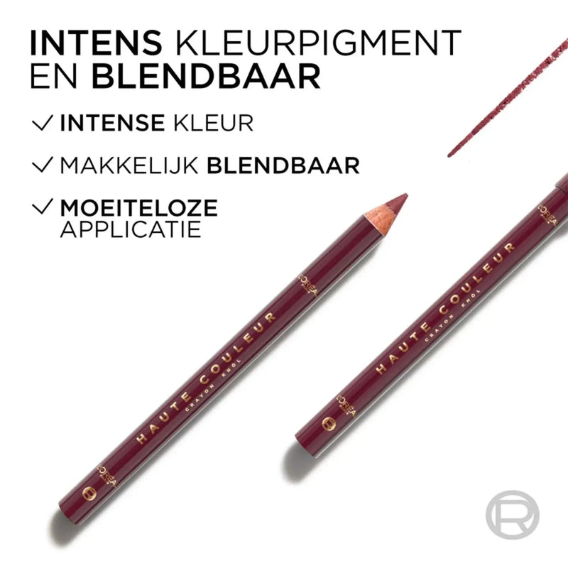 L'Oreal Paris Haute Couleur Khôl Crayon Bordeaux
