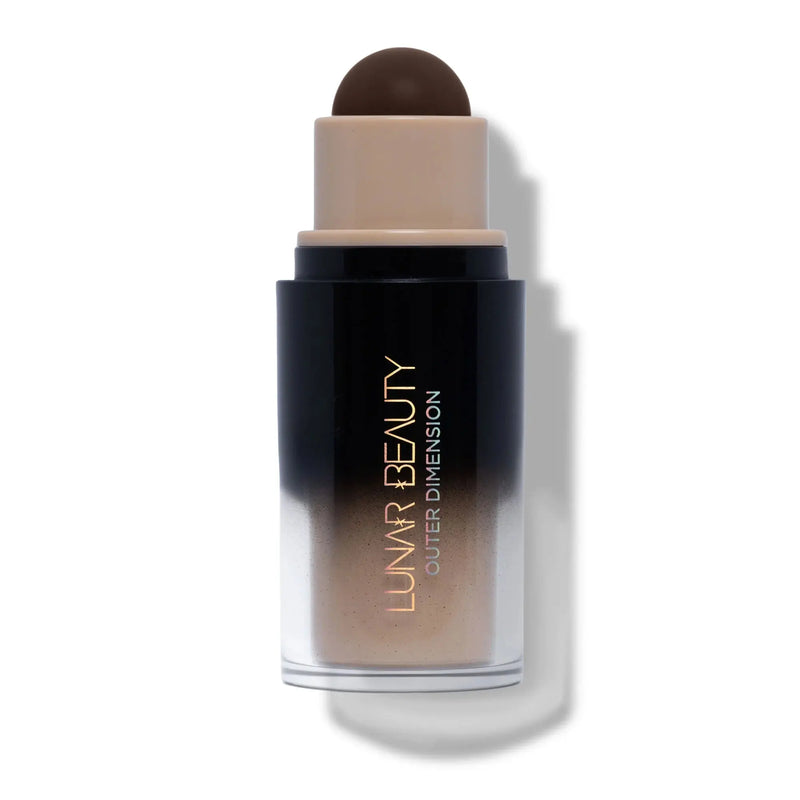 Lunar Beauty Outer Dimension Bronzing & Sculpting Stick Deep Sky, bronzerstick voor diepe huidtinten
