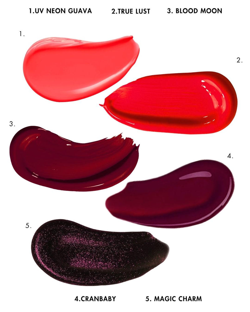 Lunar Tides Semi Permanent Hair Color Blood Moon, semi-permanente haarverf in dieprood