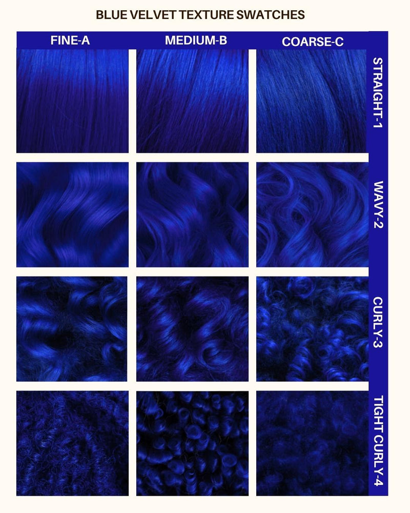 Lunar Tides Semi Permanent Hair Color Blue Velvet, semi-permanente haarverf in diepblauw