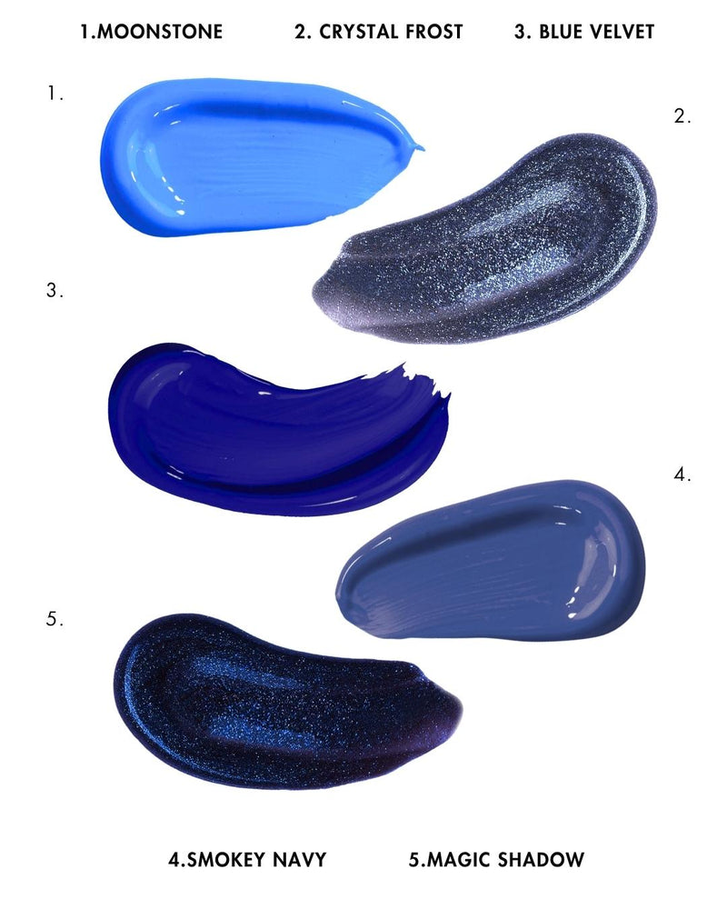Lunar Tides Semi Permanent Hair Color Blue Velvet, semi-permanente haarverf in diepblauw