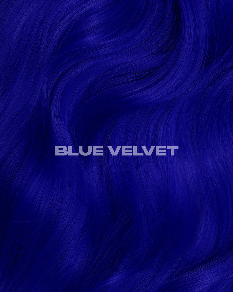 Lunar Tides Semi Permanent Hair Color Blue Velvet, semi-permanente haarverf in diepblauw