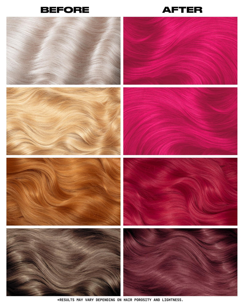 Lunar Tides Semi Permanent Hair Color Lychee Pink, semi-permanente haarverf in roze tint