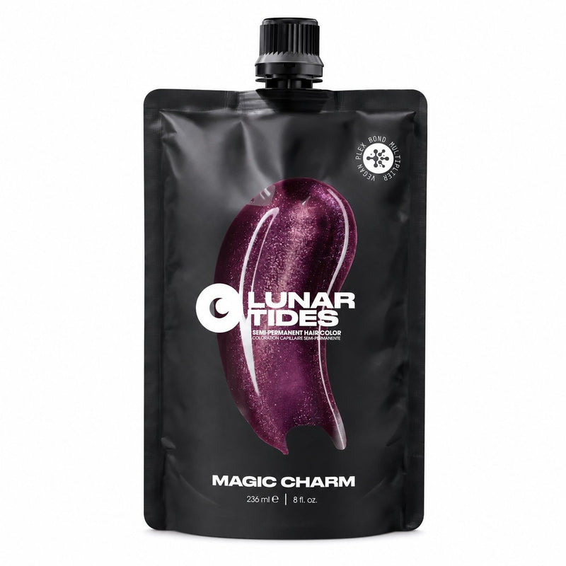 Lunar Tides Semi Permanent Hair Color Magic Charm, semi-permanente haarverf in roze-zwart