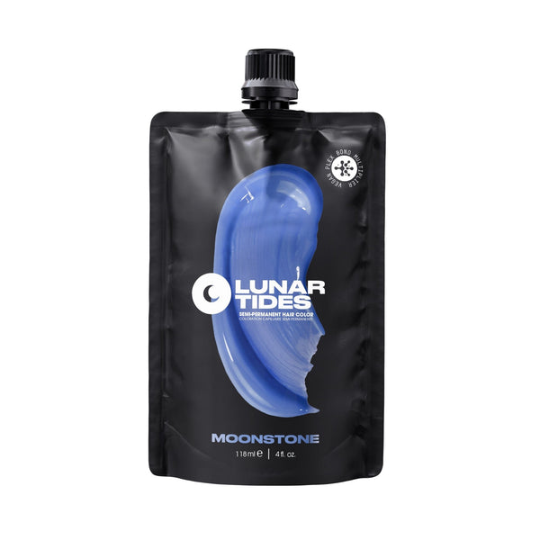 Lunar Tides Semi Permanent Hair Color Moonstone, semi-permanente haarverf in pastelblauw