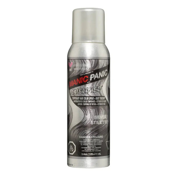 Manic Panic Amplified Spray Silver Stiletto