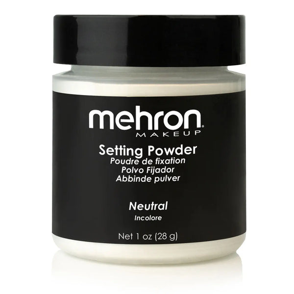 Mehron Makeup Colorset Setting Powder Translucent 28 gr., transparante setting powder
