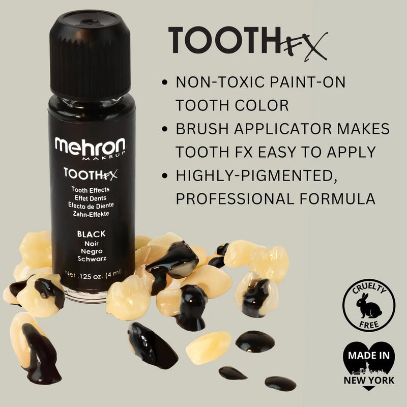 Mehron Makeup Tooth FX Black