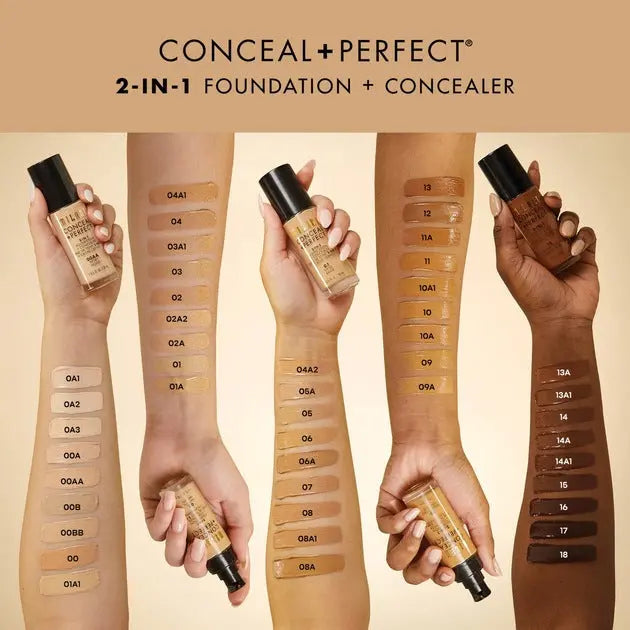 2-in-1 Foundation and Concealer 04A2 Golden Vanilla