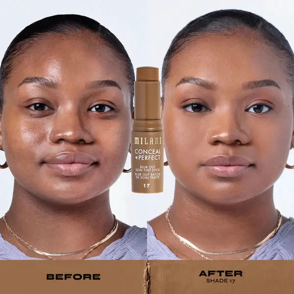 Milani Conceal + Perfect Blur Out Skin Tint 19 Deep Warm Golden, romige stick foundation, foto 2 van 7