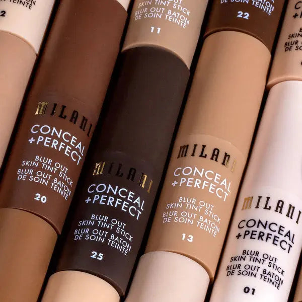 Milani Conceal + Perfect Blur Out Skin Tint 19 Deep Warm Golden, romige stick foundation, foto 6 van 7