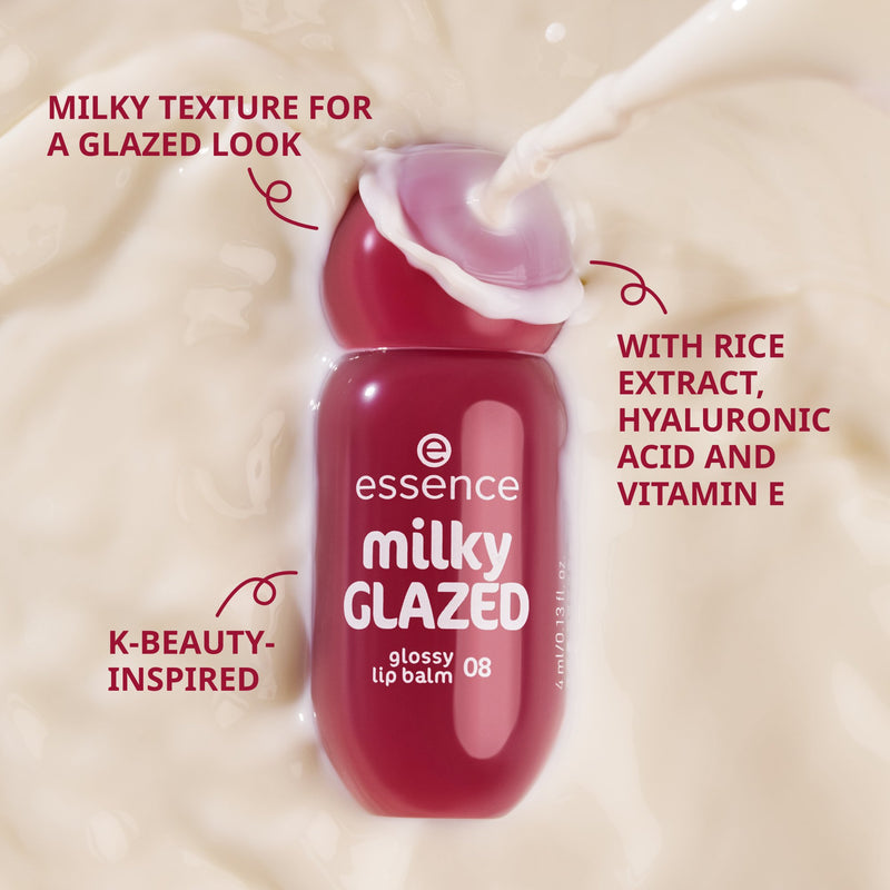 Milky Glazed Glossy Lip Balm 05 Latte-tude