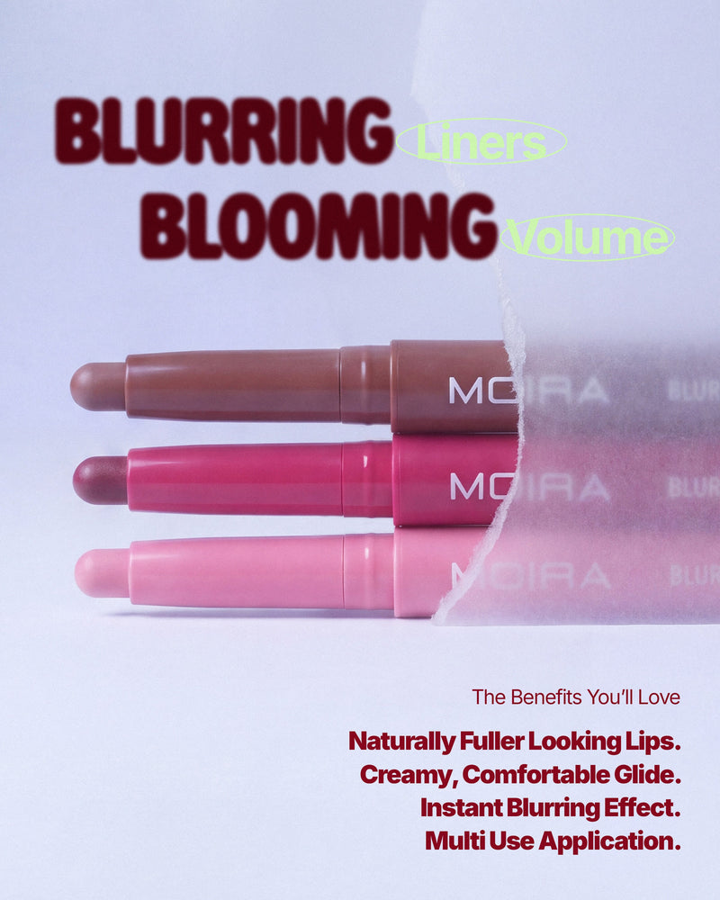 Moira Blur Lip Contour Liner 006 Daisy, romige lipliner met 'blurring' effect, foto 5 van 7