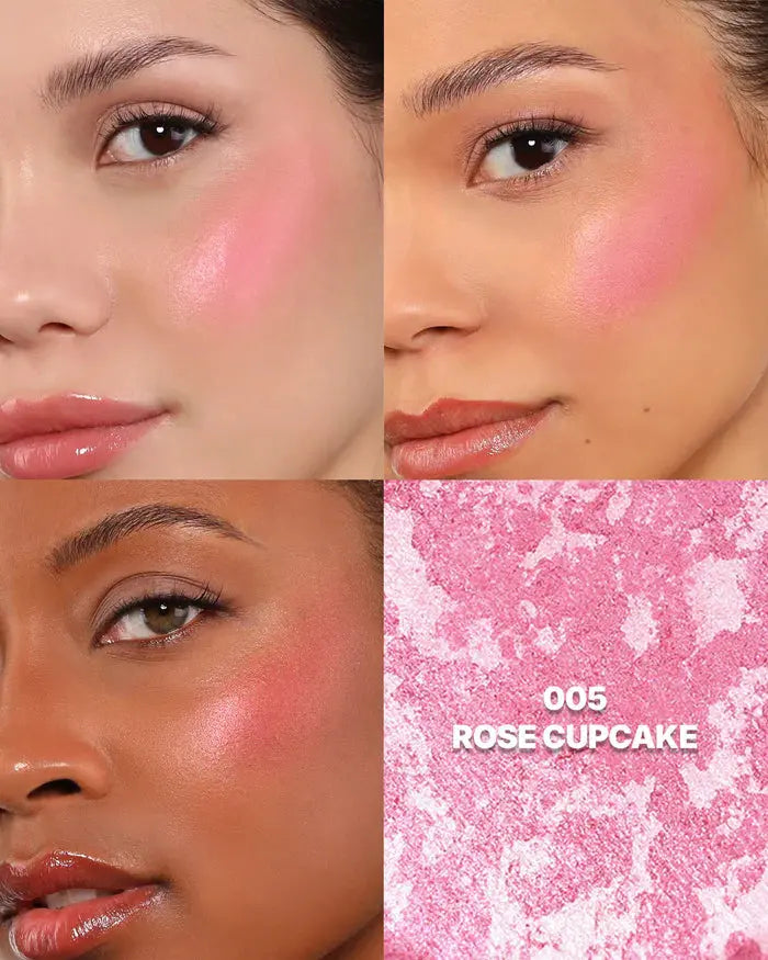 Moira Marvelous Baked Blush 005 Rose Cupcake