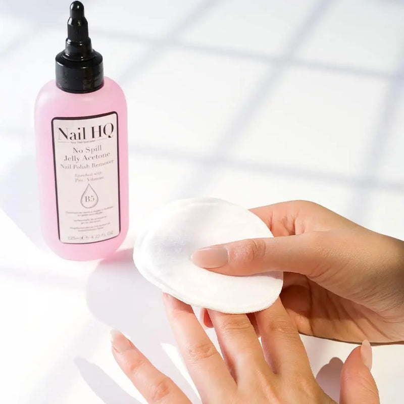 Nail HQ No Spill Jelly Acetone Nail Polish Remover 125ml
