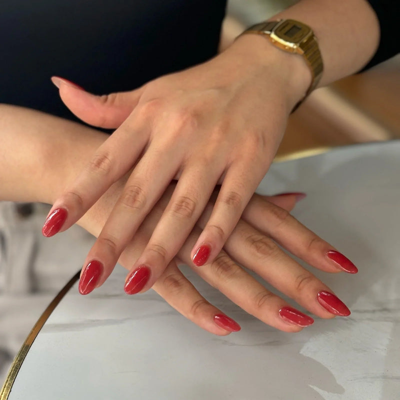 Nailo gellak stickers Red Seduction, diep klassiek rood
