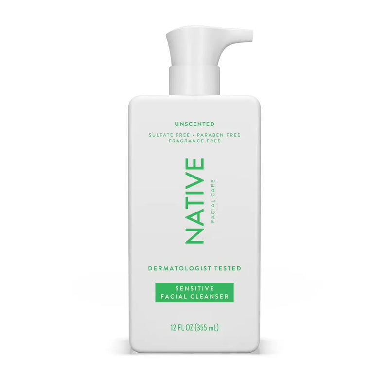 Native Sensitive Facial Cleanser Unscented