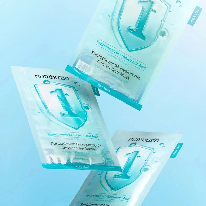 Numbuzin No.1 Pantothenic B5 Hyaluronic Active Clear Mask