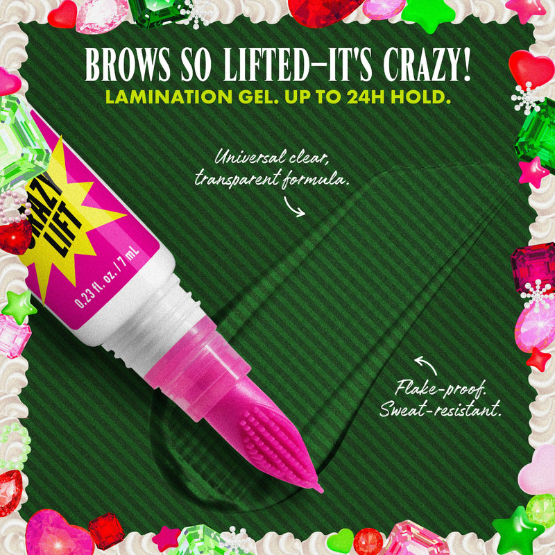 NYX Professional Makeup Bling the Halls Brow Glue Duo 01, set voor wenkbrauwen, foto 3 van 10