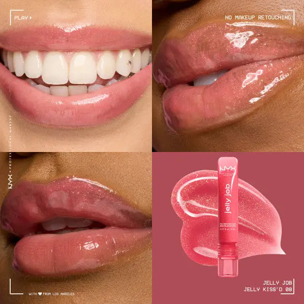 NYX Professional Makeup Jelly Job Lipgloss Jelly Kiss'd