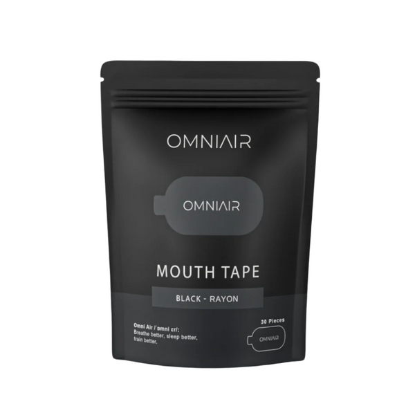 Omniair Zwarte Mondtape