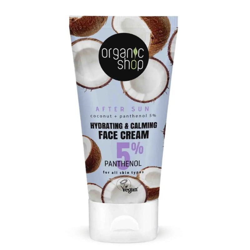 Organic Shop After Sun Hydrating & Calming Face Cream