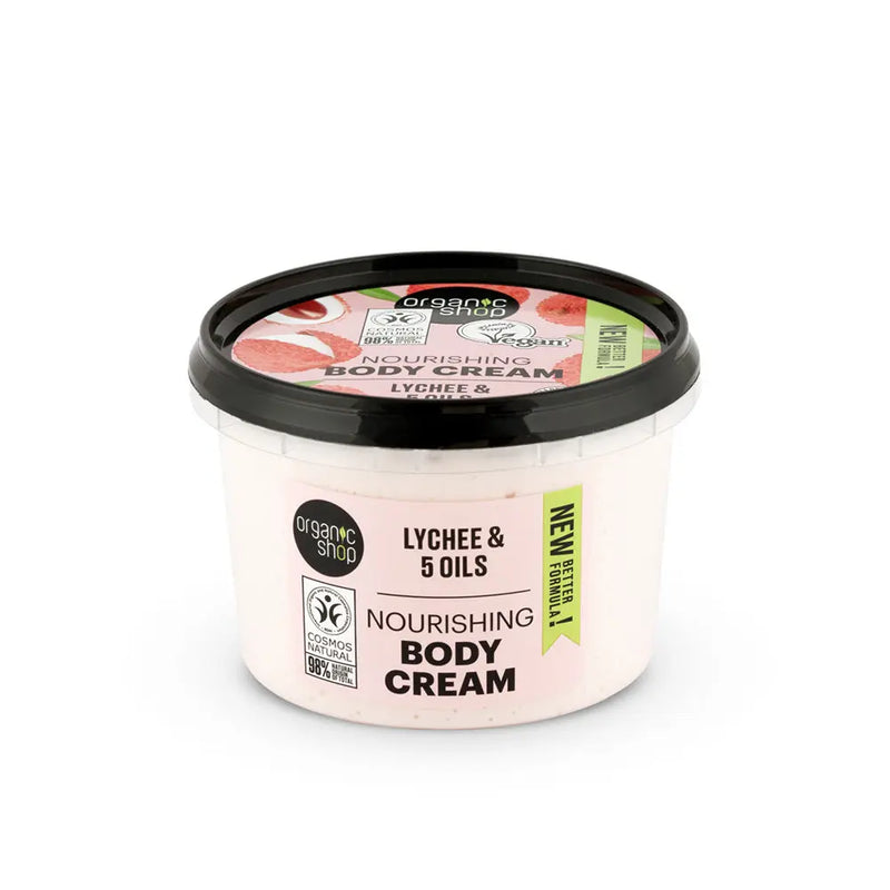 Organic Shop Nourishing Body Cream Lychee