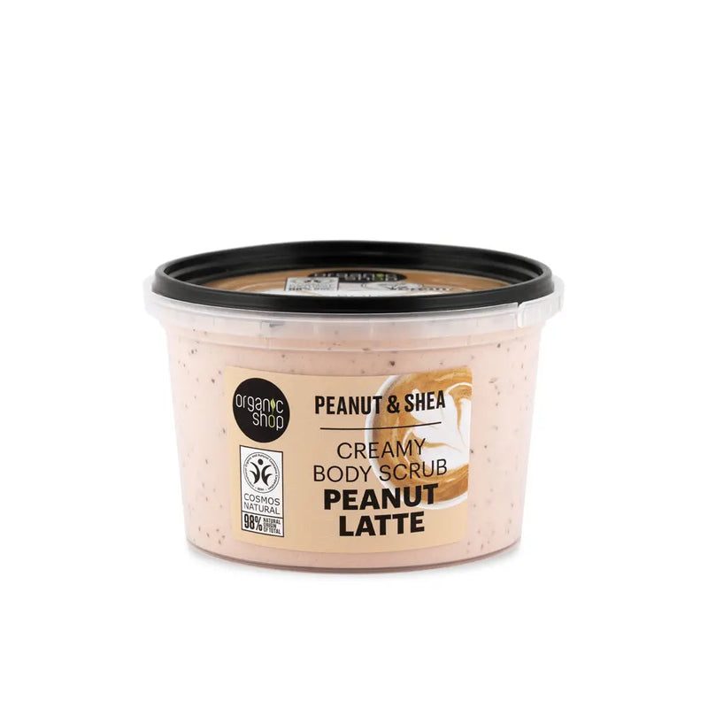 Organic Shop Peanut Latte Creamy Body Scrub
