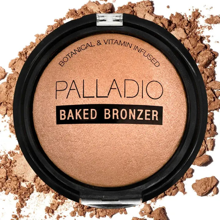 Palladio Beauty Baked Bronzer Atlantic Tan, bronzer voor een sunkissed glow, foto 3 van 5
