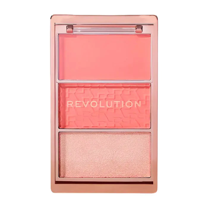 Revolution Blush Icon Palette Authentic Peach