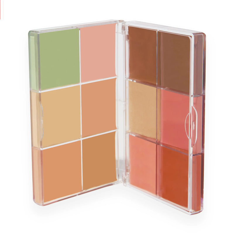 Revolution Everything Base Face Icon Complexion Palette Light