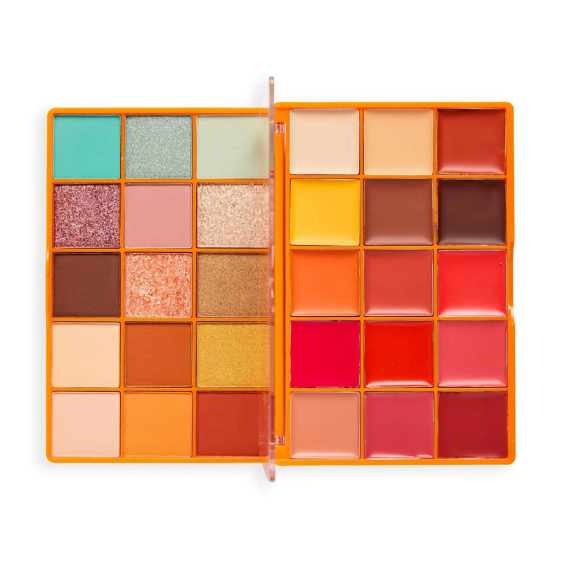 Revolution Everything Face, Eye & Lip Icon Palette Amalfi Glow