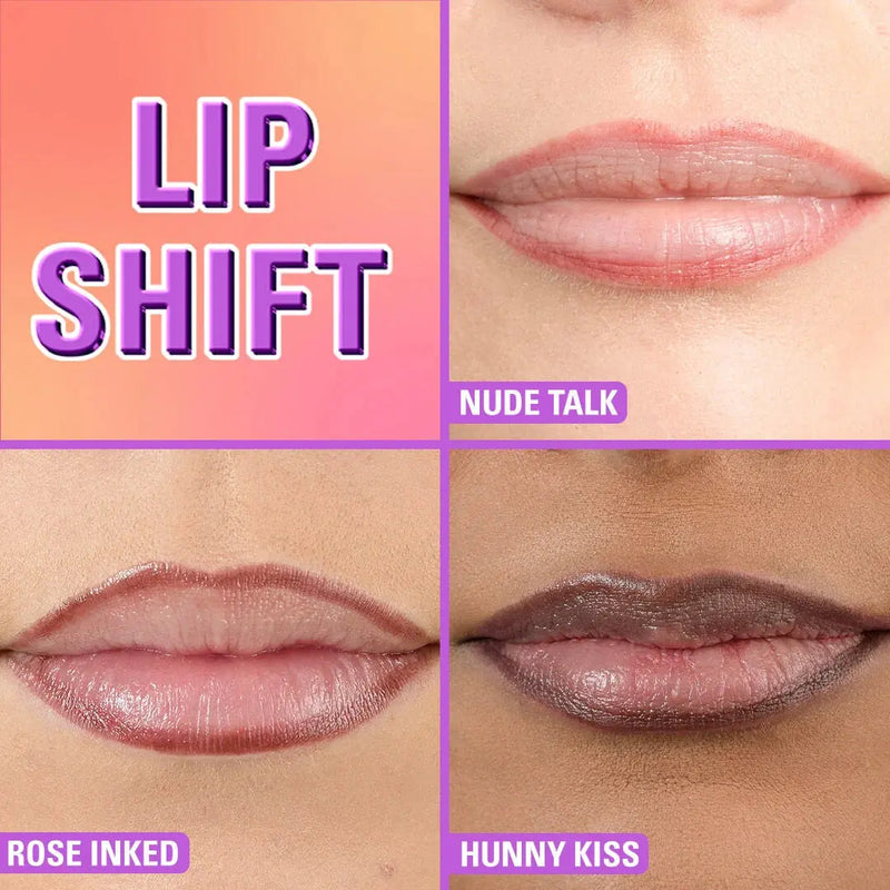 Revolution Lip Shift Ink Peel Off Lipliner Stain Nude Talk