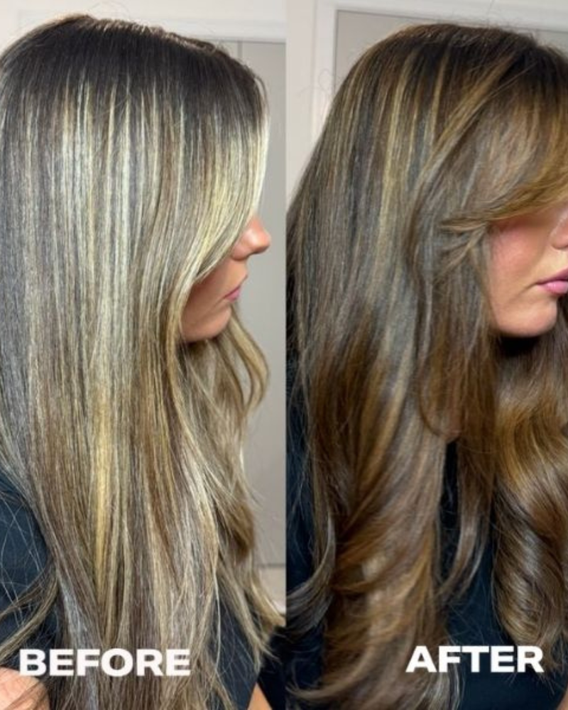 SHRINE Mixed Up Semi Permanent Hair Dye Colour Hazelnut Brew, haarkleuring, foto 3 van 9