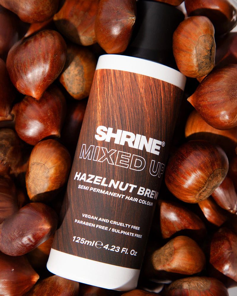 SHRINE Mixed Up Semi Permanent Hair Dye Colour Hazelnut Brew, haarkleuring, foto 7 van 9