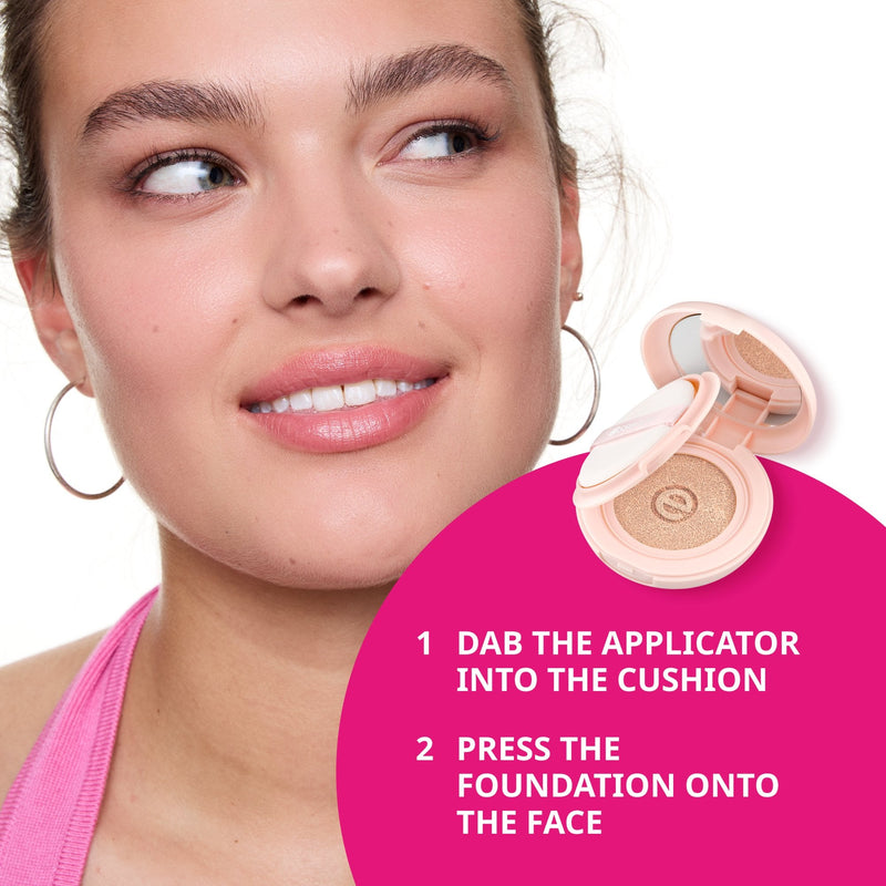 Essence Silky Cushion Foundation 120, medium dekkende foundation met zijdeachtige finish, foto 3 van 8