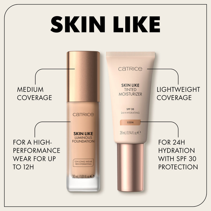 Catrice Skin Like Luminous Foundation 042C, vloeibare foundation voor een natuurlijke glow, foto 4 van 10