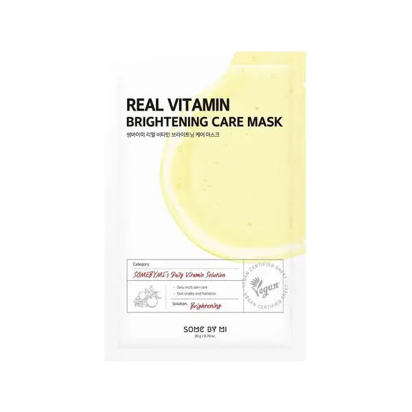 Some By Mi Real Vitamin Brightening Care Mask