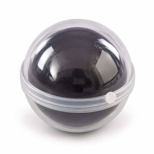 Brown Wax Cracking Ball Squishy, bruine bal met een waslaag die je eraf kraakt