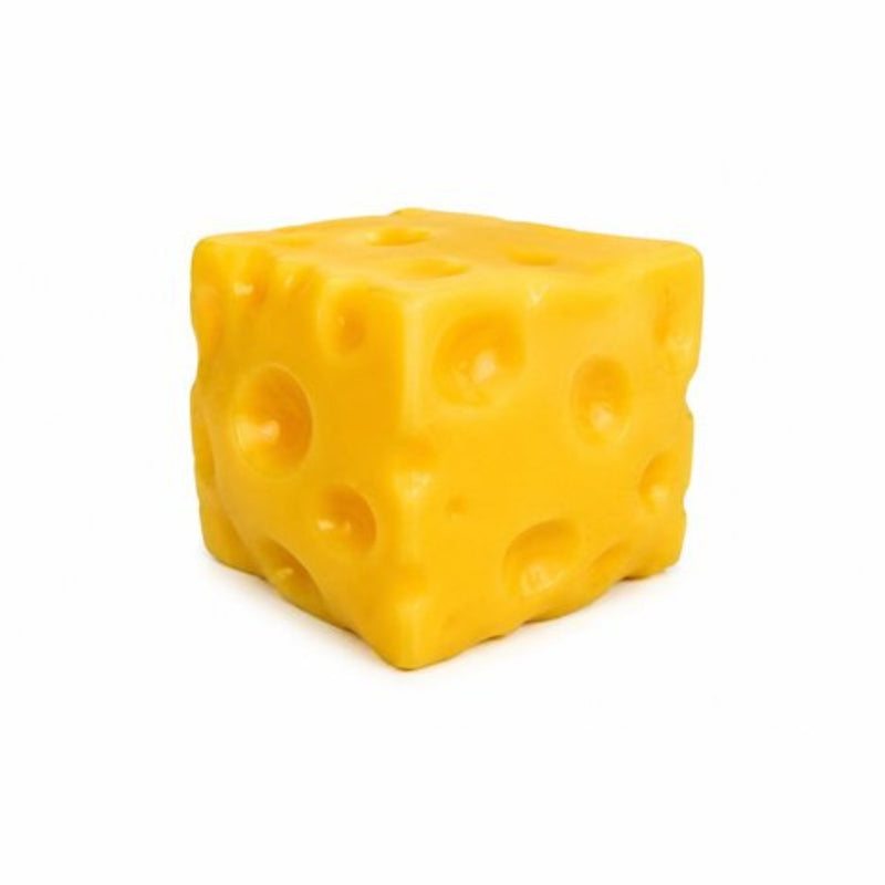 Cheese Squishy Mini van Boozyshop, zacht kaasblokje om in te knijpen
