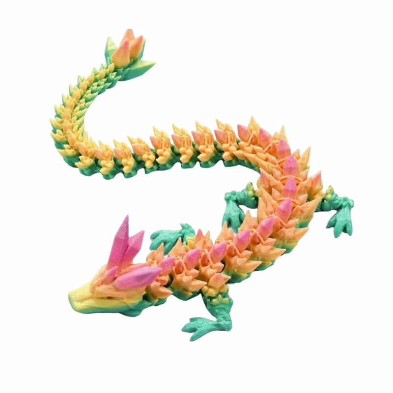 Dragon 3D Print Fidget 60 cm van Boozyshop, 3D-geprinte draak met beweegbare schakels