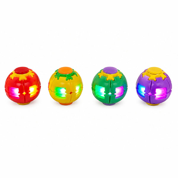 Fidget LED Spinner Ball van Boozyshop, fidget toy om mee te friemelen
