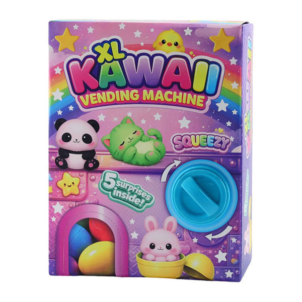 Kawaii Vending Machine XL van Boozyshop, automaat met vijf squishies
