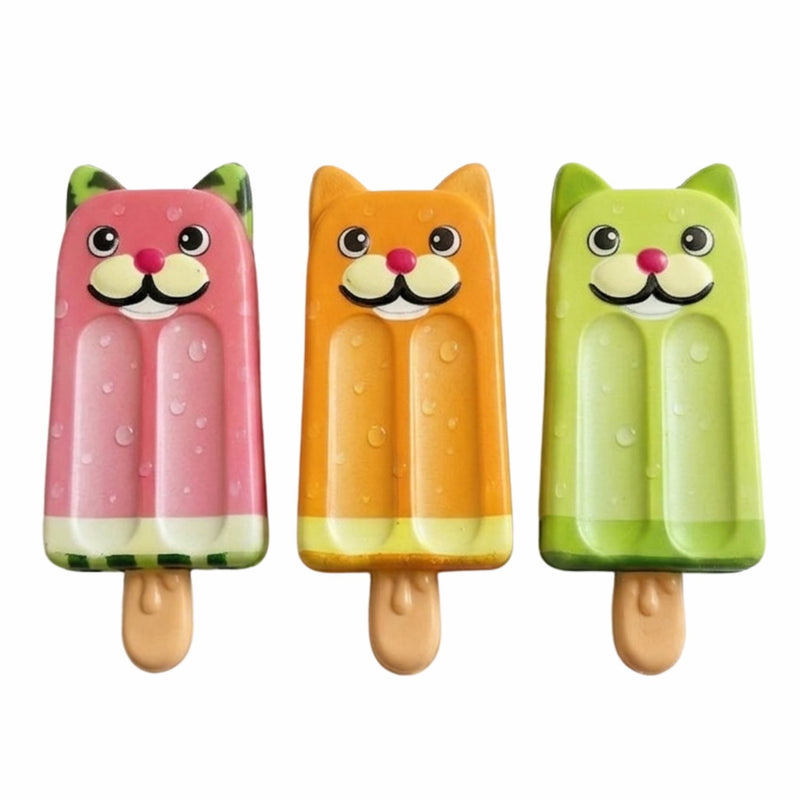 Mystery Cat Ice Cream Squishy van Boozyshop, mystery squishy, kleur is een verrassing