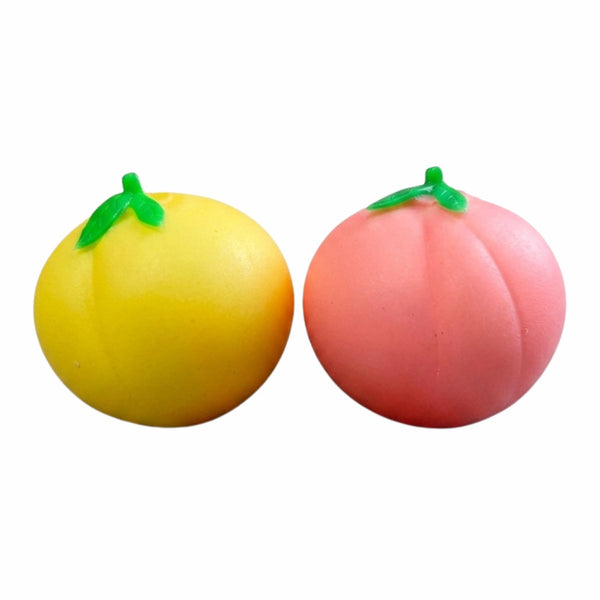 Mystery Peach Squishy van Boozyshop, mystery squishy, uitvoering is een verrassing