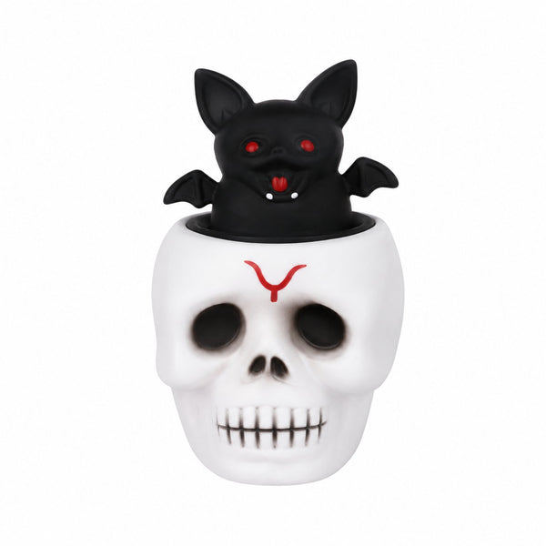 Mystery Pop Up Halloween Skull Squishy van Boozyshop, mystery squishy, uitvoering is een verrassing
