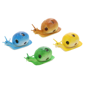 Mystery Snail Squishy with Multi Color Orbeez