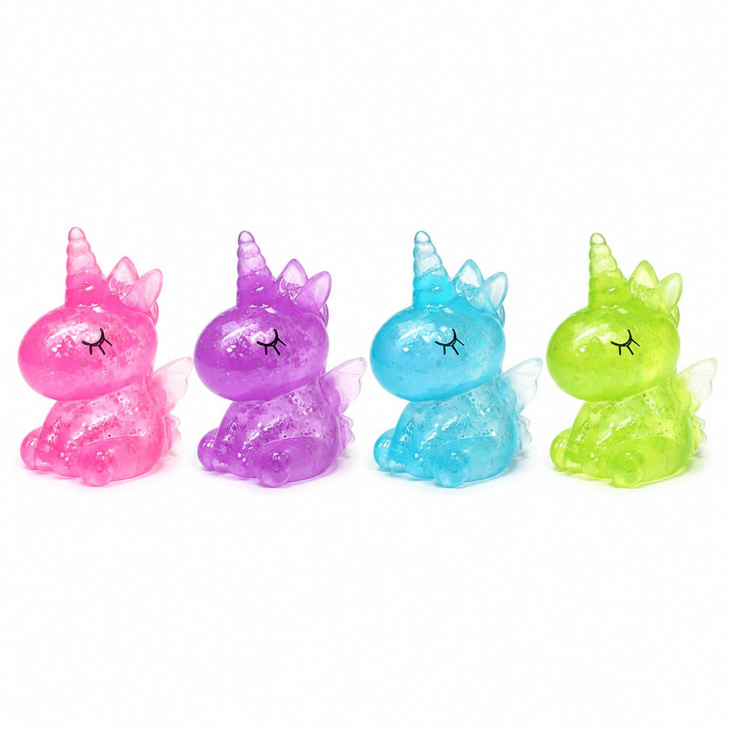 Mystery Slow Rise Unicorn Squishy 8 cm van Boozyshop, kleine eenhoornsquishy, uitvoering is een verrassing