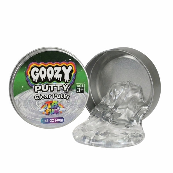 Putty Clear van Boozyshop, fidget toy om mee te friemelen
