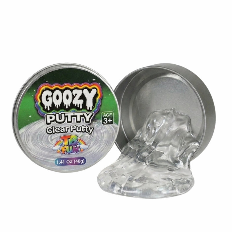 Putty Clear van Boozyshop, fidget toy om mee te friemelen